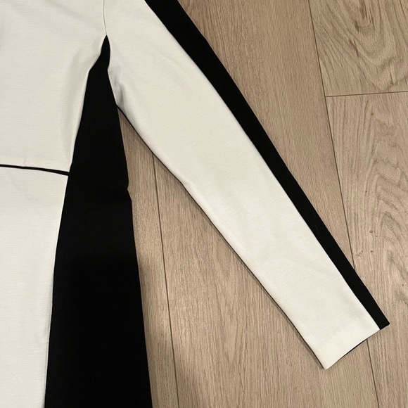 Narciso Rodriguez for Design Nation slim two-toned Ponte dress size M - Picture 4 of 6